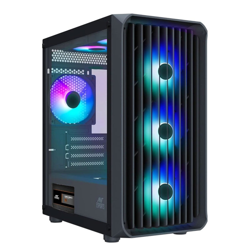 ANT ESPORTS 205 MINI 6F MINI - TOWER CABINET BLACK - SWIFT PERIPHERALS1091088
