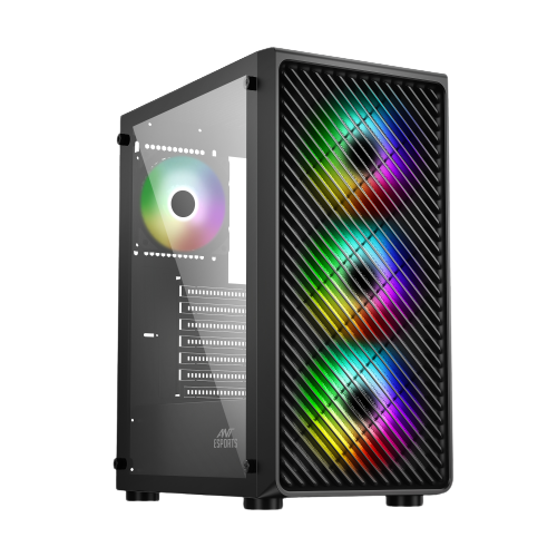 ANT ESPORTS 211 AIR MID - TOWER ATX CABINET BLACK - SWIFT PERIPHERALS1087814