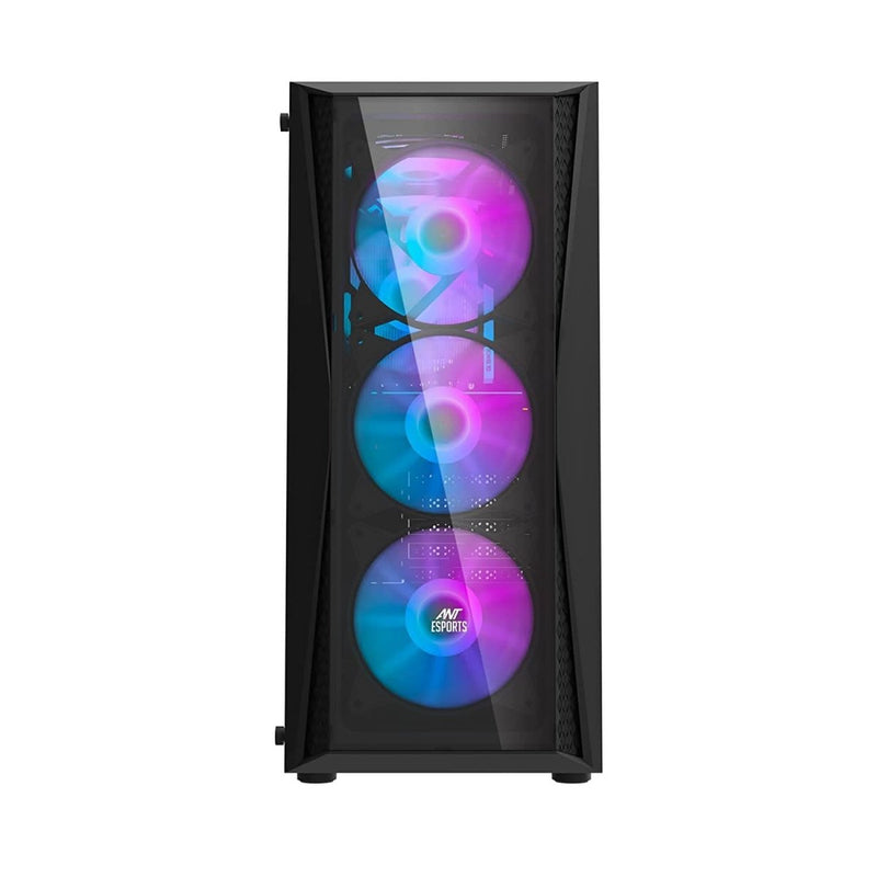 ANT ESPORTS 220 AIR MID - TOWER ATX CABINET BLACK - SWIFT PERIPHERALS1083273