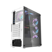 ANT ESPORTS 220 AIR MID - TOWER ATX CABINET WHITE - SWIFT PERIPHERALS1083322