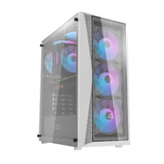 ANT ESPORTS 220 AIR MID - TOWER ATX CABINET WHITE - SWIFT PERIPHERALS1083322