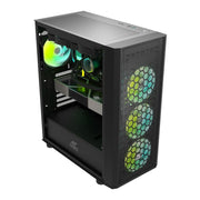 ANT ESPORTS 250 AIR MID - TOWER ATX CABINET BLACK - SWIFT PERIPHERALS1084065