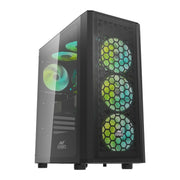 ANT ESPORTS 250 AIR MID - TOWER ATX CABINET BLACK - SWIFT PERIPHERALS1084065