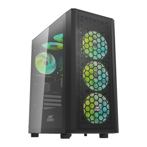 ANT ESPORTS 250 AIR MID - TOWER ATX CABINET BLACK - SWIFT PERIPHERALS1084065