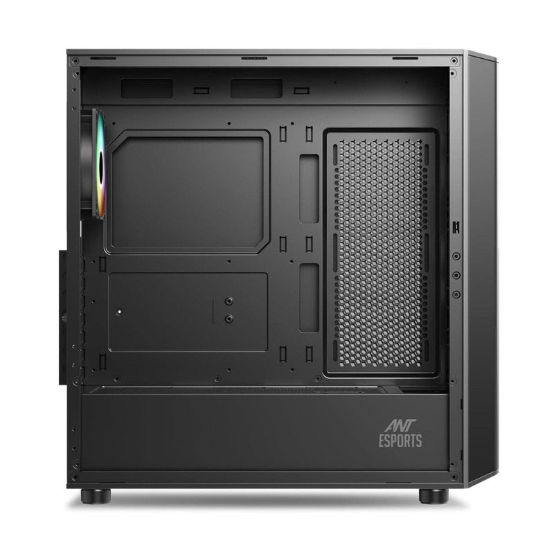 ANT ESPORTS 411 AIR MID - TOWER CABINET - BLACK - SWIFT PERIPHERALS1087681