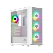 ANT ESPORTS 411 AIR MID - TOWER CABINET - WHITE - SWIFT PERIPHERALS1093244