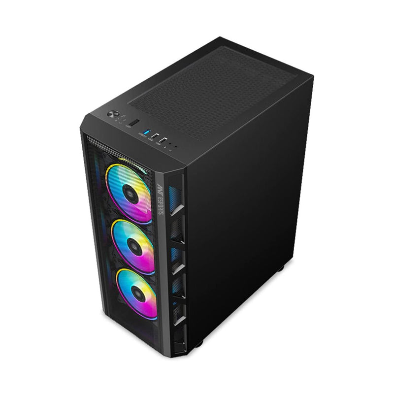 Ant Esports 510 Air E - ATX Mid Tower ARGB Gaming Cabinet with Four 120mm ARGB Fans - SWIFT PERIPHERALS‎510-Air