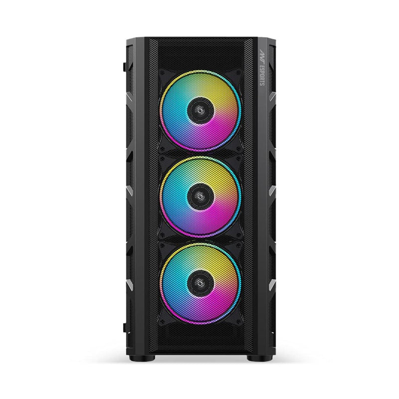 Ant Esports 510 Air E - ATX Mid Tower ARGB Gaming Cabinet with Four 120mm ARGB Fans - SWIFT PERIPHERALS‎510-Air