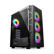 Ant Esports 510 Air E - ATX Mid Tower ARGB Gaming Cabinet with Four 120mm ARGB Fans - SWIFT PERIPHERALS‎510-Air