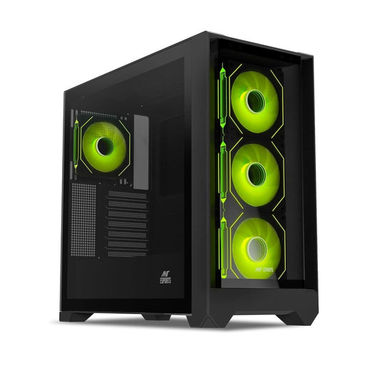ANT ESPORTS 621 C3 ARGB (ATX) MID TOWER CABINET (BLACK) - SWIFT PERIPHERALS1090603