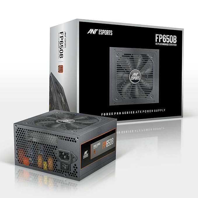 ANT ESPORTS 650W FP650B BRONZE NON MODULAR SMPS - SWIFT PERIPHERALS1085451