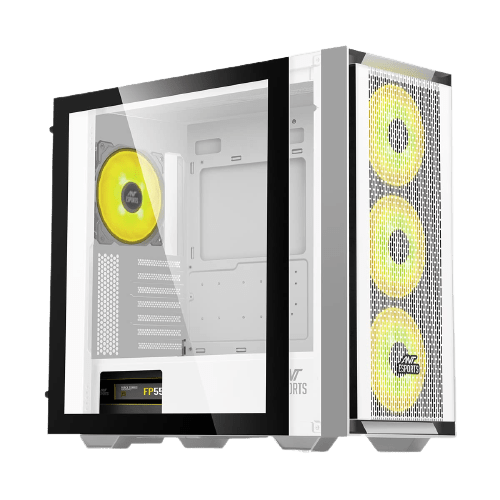 ANT ESPORTS 690 AIR MID - TOWER E - ATX CABINET WHITE - SWIFT PERIPHERALS1086182