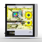 ANT ESPORTS 690 AIR MID - TOWER E - ATX CABINET WHITE - SWIFT PERIPHERALS1086182