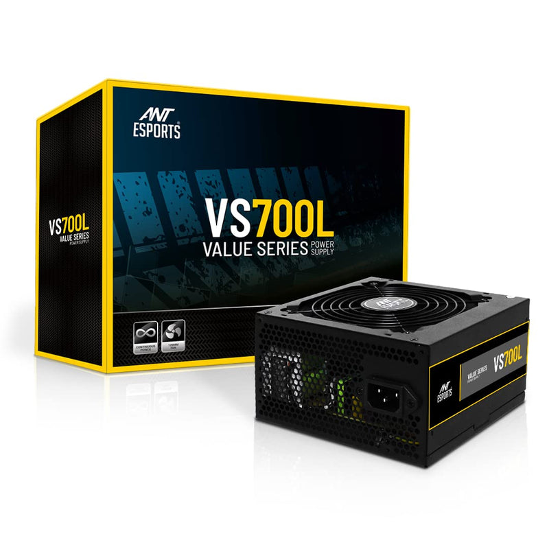 ANT ESPORTS 700W VS700L NON MODULAR SMPS - SWIFT PERIPHERALS1085449