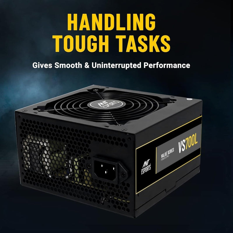 ANT ESPORTS 700W VS700L NON MODULAR SMPS - SWIFT PERIPHERALS1085449