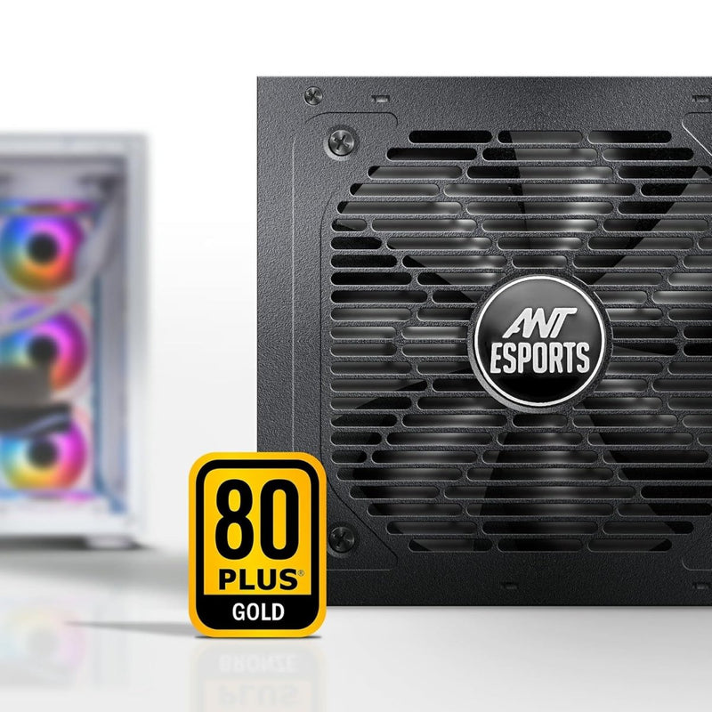 ANT ESPORTS 750W FG750 GOLD NON MODULAR SMPS - SWIFT PERIPHERALS1086878