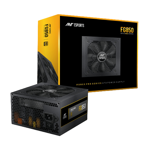 ANT ESPORTS 850W FG850 GOLD NON MODULAR SMPS - SWIFT PERIPHERALS1086877