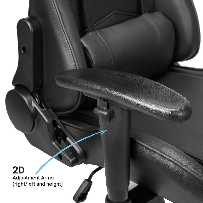 ANT ESPORTS CHAIR 9077 - BLACK - SWIFT PERIPHERALS1093987