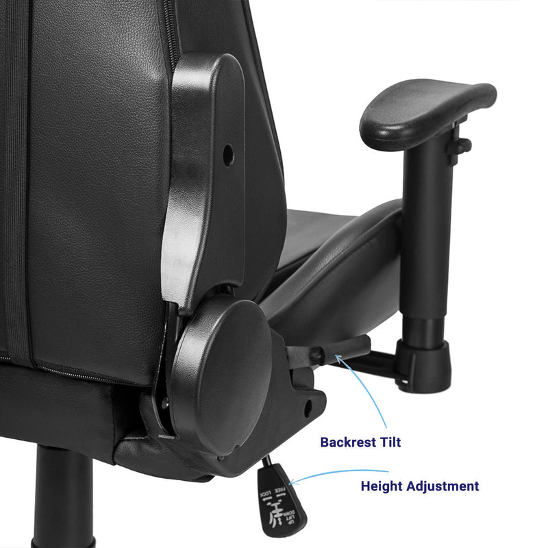 ANT ESPORTS CHAIR 9077 - BLACK - SWIFT PERIPHERALS1093987