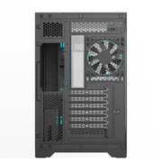 Ant Esports Crystal Mirror Gaming Mid Tower Case - Black - SWIFT PERIPHERALSAESP0356