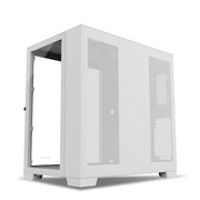 ANT ESPORTS CRYSTAL XL MID - TOWER ATX CABINET WHITE - SWIFT PERIPHERALS1088703