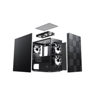 Ant Esports Elite 1000 PS M - ATX Mini Tower Case - SWIFT PERIPHERALSELITE-1000-PS-BLACK