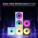 ANT ESPORTS FAN STACKERFLOW KIT 120MM 3 - IN - 1 CASE FAN KIT ARGB (BLACK) - SWIFT PERIPHERALSAESP0337