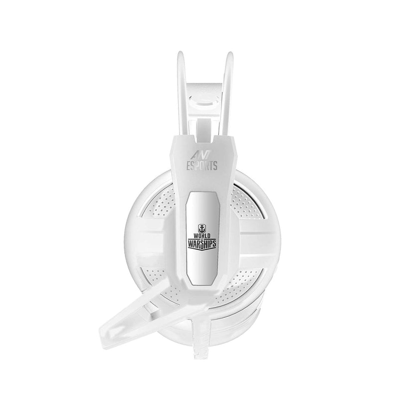 ANT ESPORTS GAMING HEADSET H520W - WHITE - WORLD OF WARSHIP LICENSE - SWIFT PERIPHERALSAESP0058