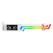ANT ESPORTS GCB200 DIGITAL ADDRESSABLE RGB GRAPHICS CARD HOLDER (WHITE) - SWIFT PERIPHERALS1091933