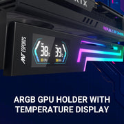 ANT ESPORTS GCB200 DIGITAL GPU SUPPORT BRACKET (BLACK) - SWIFT PERIPHERALS1094739