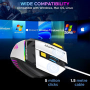 ANT ESPORTS GM100 BLACK GAMING MOUSE - SWIFT PERIPHERALS101358