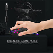 ANT ESPORTS GM320 RGB WIRED GAMING MOUSE - SWIFT PERIPHERALS1091814