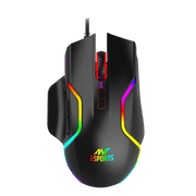ANT ESPORTS GM320 RGB WIRED OPTICAL GAMING MOUSE - BLACK - SWIFT PERIPHERALSAESP0120