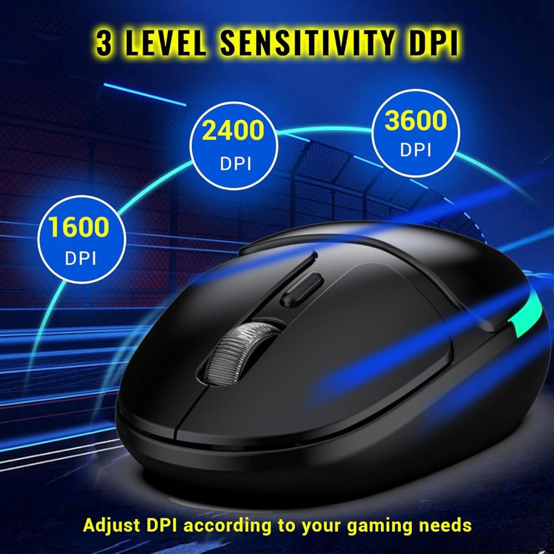 ANT ESPORTS GM325 PRO MINI WIRELESS RGB GAMING MOUSE - SWIFT PERIPHERALS1093150