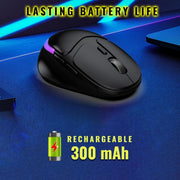 ANT ESPORTS GM325 PRO MINI WIRELESS RGB GAMING MOUSE - SWIFT PERIPHERALS1093150