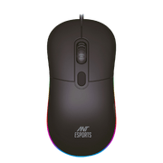 ANT ESPORTS GM40 OPTICAL RGB WIRED GAMING MOUSE - BLACK - SWIFT PERIPHERALSAEPP0043