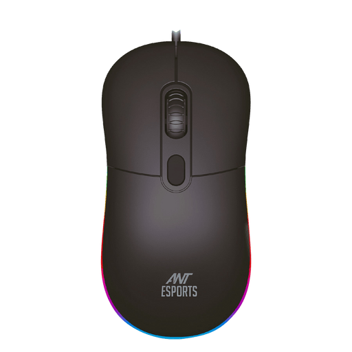ANT ESPORTS GM40 OPTICAL RGB WIRED GAMING MOUSE - BLACK - SWIFT PERIPHERALSAEPP0043