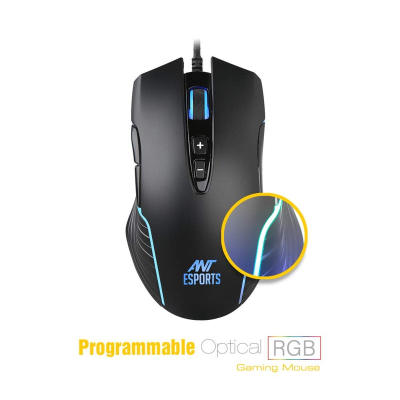 ANT ESPORTS GM500 RGB GAMING MOUSE - SWIFT PERIPHERALS101361