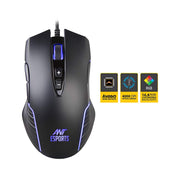 ANT ESPORTS GM500 RGB GAMING MOUSE - SWIFT PERIPHERALS101361