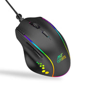 ANT ESPORTS GM600 WIRED OPTICAL GAMING MOUSE (BLACK) - SWIFT PERIPHERALSAEPP0021