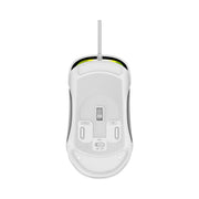 ANT ESPORTS GM610 CRYSTAL RGB WIRED GAMING MOUSE - WHITE - SWIFT PERIPHERALSAEPP0049