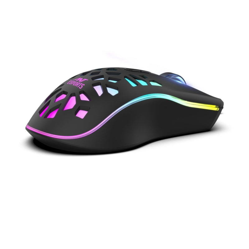 ANT ESPORTS GM80 WIRED OPTICAL GAMING MOUSE - BLACK - SWIFT PERIPHERALSAEPP0031