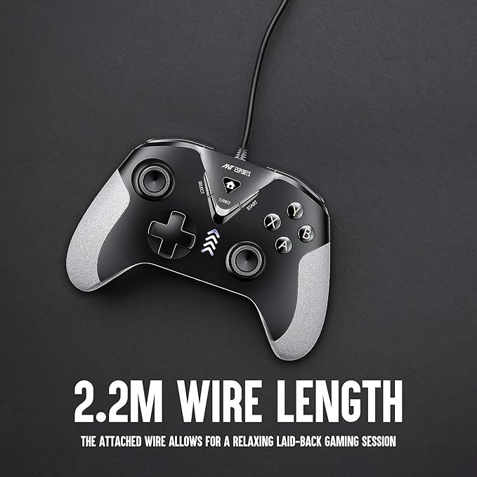 ANT ESPORTS GP165 WIRED GAME PAD BLACK - SWIFT PERIPHERALS1094048