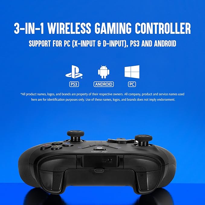 ANT ESPORTS GP365 PRO WIRELESS GAMEPAD BLACK - SWIFT PERIPHERALS1094047
