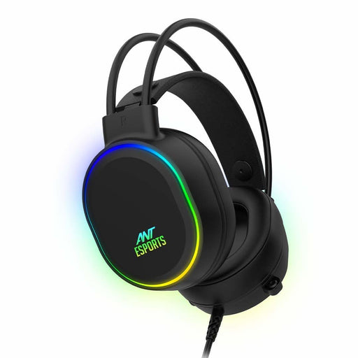 ANT ESPORTS H1000 PRO BLACK RED GAMING HEADSET - SWIFT PERIPHERALS100189