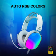 ANT ESPORTS H1150 CRYSTAL RGB GAMING HEADSET WHITE - SWIFT PERIPHERALS1083313