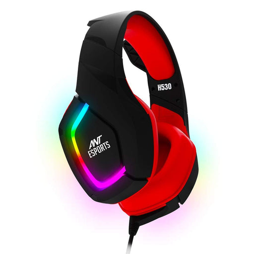 ANT ESPORTS H530 BLACK RED GAMING HEADSET - SWIFT PERIPHERALS100191