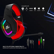 ANT ESPORTS H530 BLACK RED GAMING HEADSET - SWIFT PERIPHERALS100191
