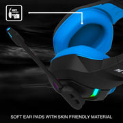ANT ESPORTS H530 RGB GAMING HEADSET - BLACK BLUE - SWIFT PERIPHERALSAESP0123