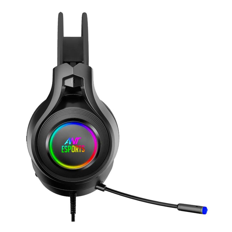 ANT ESPORTS H570 USB 7.1 SURROUND SOUND WIRED GAMING HEADSET - BLACK - SWIFT PERIPHERALSAESP0121